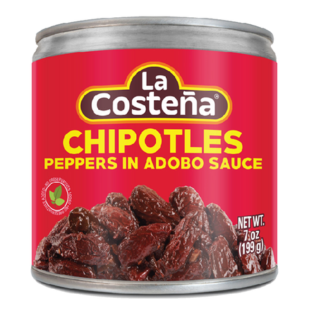 La Costena Chipotle Peppers in Adobo Sauce, 7 oz Can , 6 pack