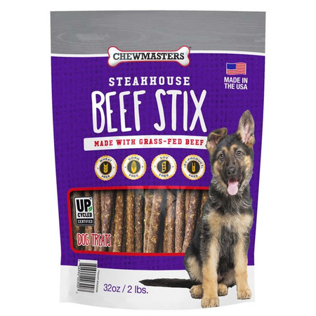 Chewmasters Steakhouse Beef Stix, 32 Ounce