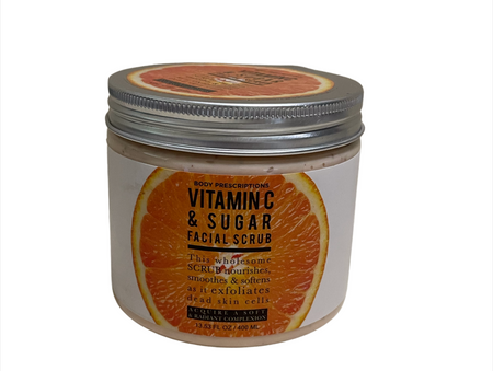 Body Prescriptions VITAMIN C & SUGAR Facial SCRUB, 13.53 Oz.
