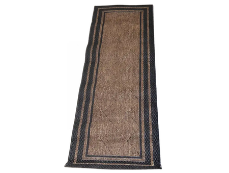 Studio By Brown Jordan Indoor/Outdoor Runner in Astrid Havana Black