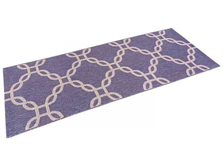 Studio By Brown Jordan Indoor/Outdoor Runner in Navy Gray