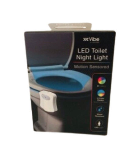 Vibe e-ssential Led toilet night light, motion sensored Vibe e-ssential Led toilet night light, motion sensored