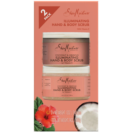 Shea Moisture Illuminating Hand and Body Scrub, Coconut and Hibiscus (12 fl. oz., 4 pk.)(Free shipping) Shea Moisture Illuminating Hand and Body Scrub, Coconut and Hibiscus (12 fl. oz., 4 pk.)(Free shipping)