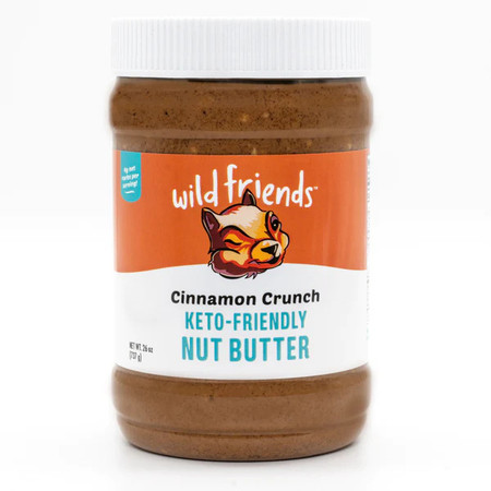Wild Friends Cinnamon Crunch Keto Butter 26 oz 2 Pack (Free shipping)