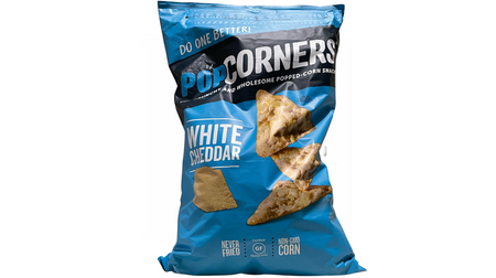 PopCorners Popped Corn Chips Crispy & Crunchy White Cheddar Bag 20 oz