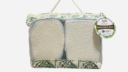 TRU SPA Bamboo Sponges 2 Pack TRU SPA Bamboo Sponges 2 Pack