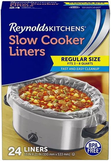 Reynolds Kitchens Slow Cooker Liners, Regular Size - 8 liners
