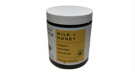 Milk and Honey body scrub, 19 oz
