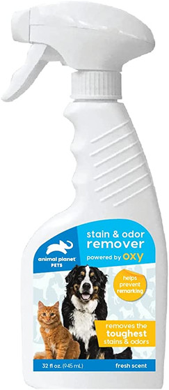 Animal Planet Pests Stain & Odor Remover Powered by oxy 32fl oz Animal Planet Pests Stain & Odor Remover Powered by oxy 32fl oz