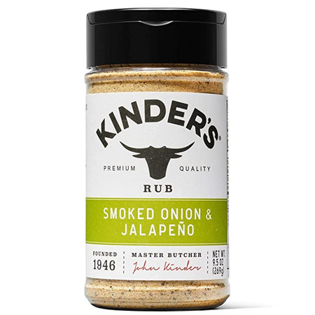 Kinders Smoked Onion and Jalepeno, 9.5 oz