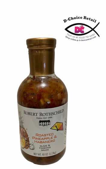Robert Rothschild Pineapple Habanero Glase and Finishing sauce, 40 oz