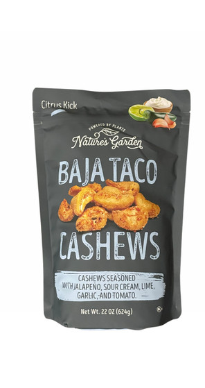 Natures garden baja taco cashews, 22 oz