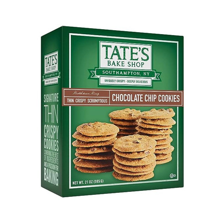 Tate's Bake Shop Chocolate Chip Cookies, Family Size 1 Pack (21 oz)