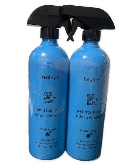 begley's Pet Stain and Odor remover 24 oz 2 PK