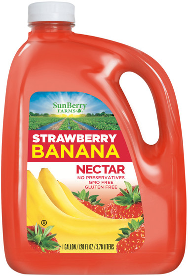 Sun Berry Farms Strawberry Banana Nectar