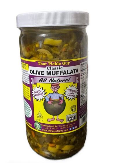 That Pickle Guy Classic All Natural Olive Muffalata, 25 Ounce