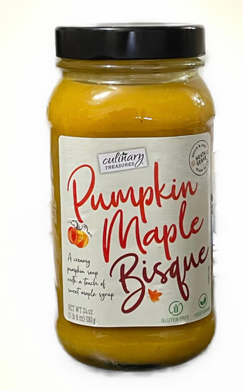 Culinary Treasures Pumpkin Maple Bisque 8 Oz Culinary Treasures Pumpkin Maple Bisque 8 Oz