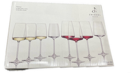 ZWIESEL GLAS Sensa Mixed Red & White Wine Glasses, Set of 8