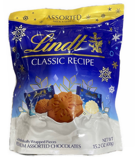 Lindt Classic Recipe Premium Assorted Chocolates 15.2 Ounce , 43 Wrapped Pieces
