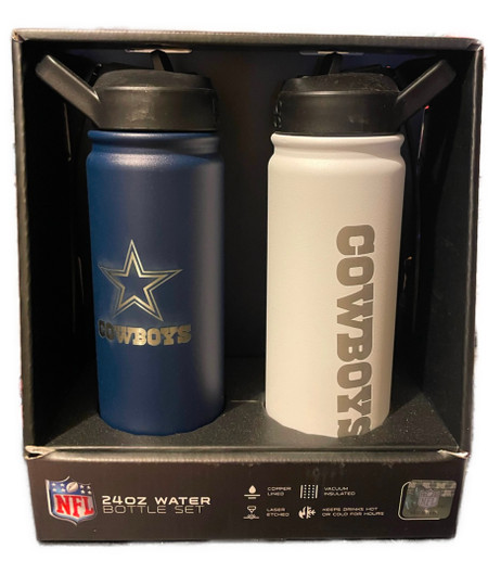 NFL 24 oz. x 2 pk. Insulated Water Bottles NFL 24 oz. x 2 pk. Insulated Water Bottles