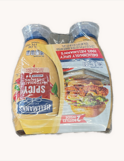 Hellmann's Spicy Mayo Squeeze 25 oz., 2 pk
