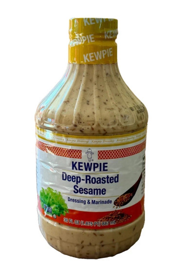 Kewpie Creamy Deep Roasted Sesame Dressing & Marinade, 30 oz (887 mL)