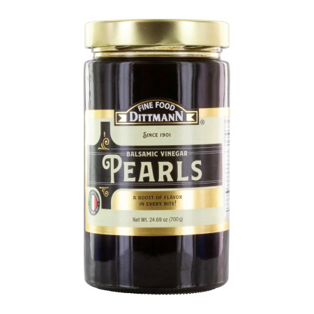 Dittmann Balsamic Vinegar Pearls – 24.69 oz | Gourmet Flavor Drops