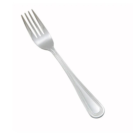 Winco 0005-06 Dots Heavy Weight Mirror Finish Stainless Steel Salad Fork (12/Pack)