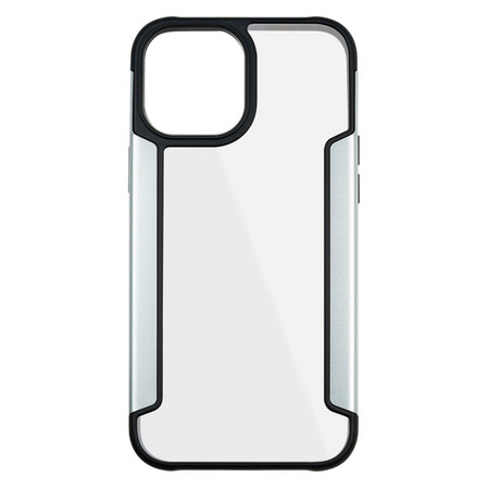 iPhone 12/ iPhone 12 Pro  hybrid phone case-silver