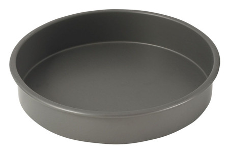 Winco HAC-102 Hard Anodized Aluminum Cake Pan, 10" Dia x 2"