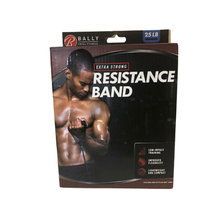 Bally Total Fitness 25lb Extra Strong Resistance Band Bally Total Fitness 25lb Extra Strong Resistance Band