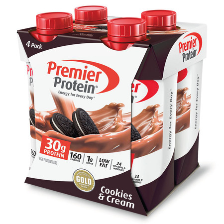 Premier Protein Shake, Cookies & Cream, 30g Protein, 4 Ct