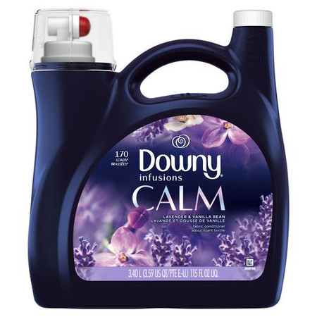 Downy Ultra Infusions Liquid Fabric Conditioner, Calm, 170 loads (115 fl. oz.)