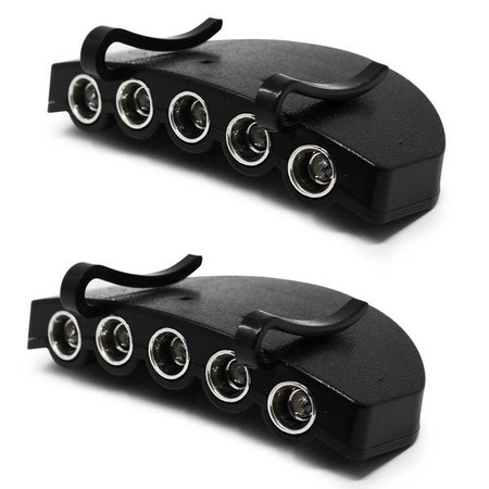 2-Pack: Bright Basics Clip-On LED Cap Lights 2-Pack: Bright Basics Clip-On LED Cap Lights