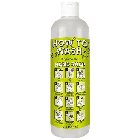 How To Wash Hand Soap Fragrance Free