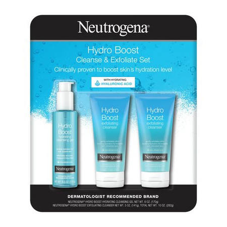Neutrogena Hydroboost Set Cleanse and Exfoliate