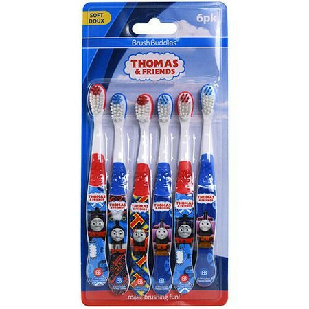 Brush Buddies Thomas & Friends Soft Toothbrush (6 pack) Brush Buddies Thomas & Friends Soft Toothbrush (6 pack)