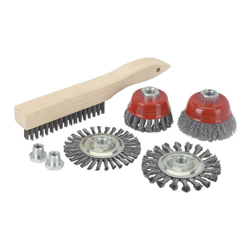 Warrior Grinder Brush Kit, 7 Pc.