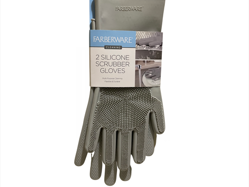 Farberware 2 Silicone Scrubber Gloves