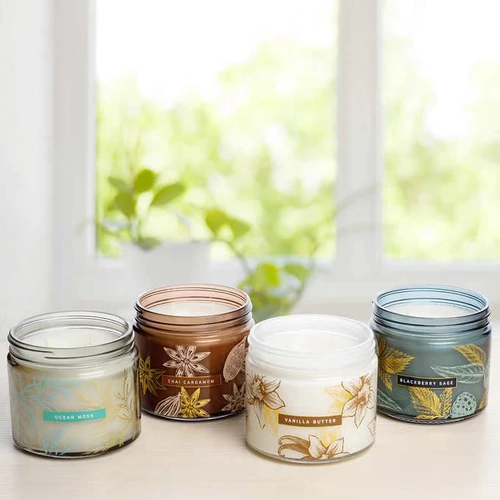 Bellevue Luxury Candles, 4-pack, 12 oz