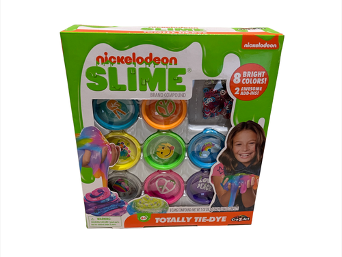 Nickelodeon Slime 8 Bright colors, 2 Awesome Add-Ins