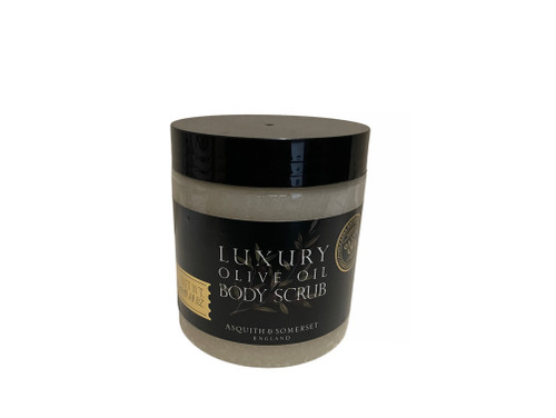 Asquith and Somerset Luxury Olive Oil Body Salt Scrub, 19.40 oz