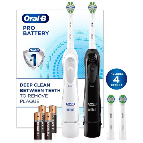 Oral-B Pro Advantage Battery Powered Toothbrush (2 Pack)