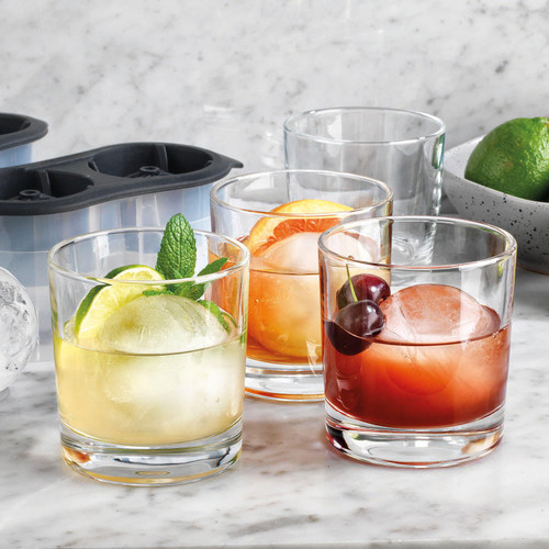 Godinger Whiskey Chiller 6-Piece Set, Chateau