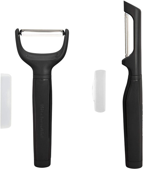 KitchenAid 2 Piece Peeler Set, Black