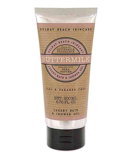 Delray Beach Skincare Buttermilk Luxury Bath & Shower Gel, 6.76 oz