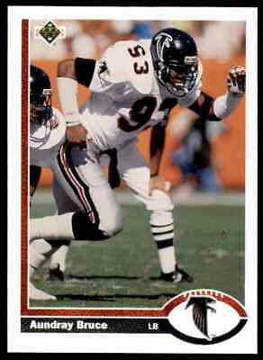1991 Upper Deck Football Card #398 Aundray Bruce