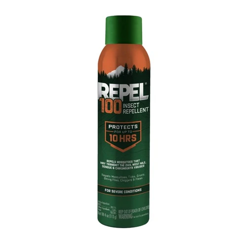 Repel 100 Insect Repellent, For Severe Conditions, Aerosol Spray, 4-Ounce