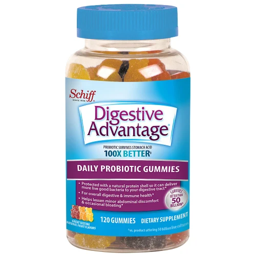 Schiff Digestive Advantage Probiotic Gummies (120 ct.)
