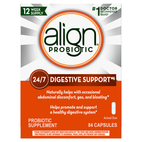 Align Probiotic Supplement for Daily Digestive Health (84 ct.)